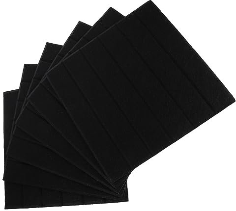 Panneaux Acoustiques Absorbants en Fibre de Polyester 30x30cm, 6 Pièces