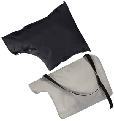 HIAKDOFT 2 Pezzi Sacco Raccolta Foglie Resistente per Aspirafoglie Sacchetto Vuoto Antiusura per Soffiatore Foglie Esterno per Pulito