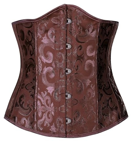 Corpiño Top Body Mujeres Medieval Overbust Adelgazante Cinturón Corset Hueso De Plástico Push Up Elegante Corpiño Top Elástico Steampunk Shapewear Lencería Stringivita Fiesta Faja Corsés Pirata