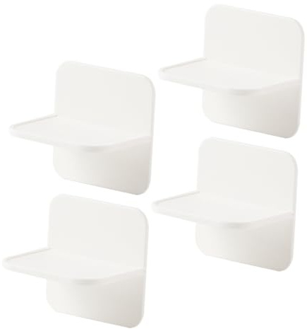 Kisangel Protector de Seguridad para Niños y Conector Anticaídas para Muebles, Plástico Resistente, 4 Piezas, para Fijar Armarios y Cajones en Hogares con Bebés y Niños Pequeños