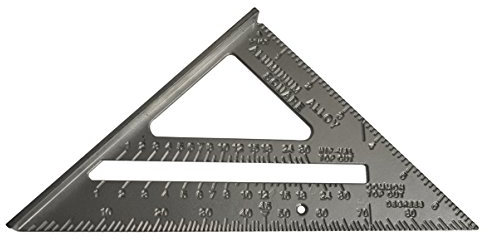 Faithfull Faicsquick - Squadra per tetti, 180 mm, facile e rapida, in alluminio, FAICSQUICK