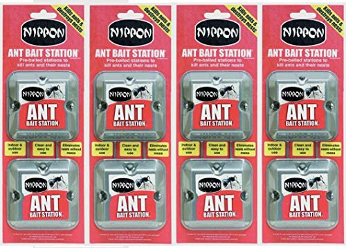 4 X Nippon Nippon Ant Bait Station Twin Pack