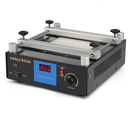 Newtry 50 ℃ -350 ℃ PCB travaux BGA station de travail Répétitif en céramique de préchauffage four station Affichage digital 220 V/110 V