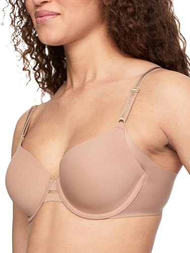 Warner's Women's Blissful Benefits NO Side Effects Underwire Bra, Toasted Almond, 38D