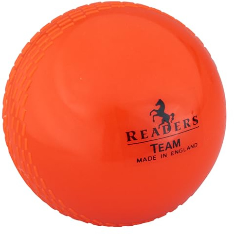 Readers Team Cricket Ball, Orange, 2.5oz, 1B2512Y06
