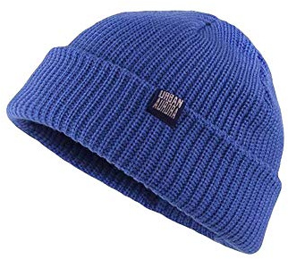 CLAPE Strickmütze Unisex Wintermütze Weiche Cuffed Schädel-Kappe Mütze Warme Beanie Mütze Aufrollen Edge Fisherman Trawler Watch Hut