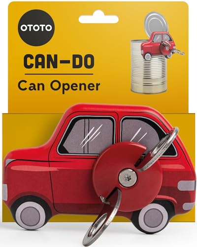 OTOTO Can-Do Abrelatas Rojo 2.37 x 3.5 pulgadas