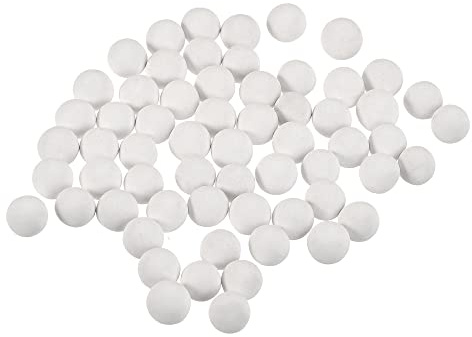 sourcing map Arcilla Guijarros 5-6mm 0.88 Libras Blanco Jardinería Maceta Bolas para Hidropónico Cultivo, Jarrones Suministros, Bonsái Decoración