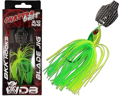 Angel-Berger Wild Devil Baits Blade Jig Chatterbait Spinnköder Chatter Bait Kunstköder Barsch Hecht Zander