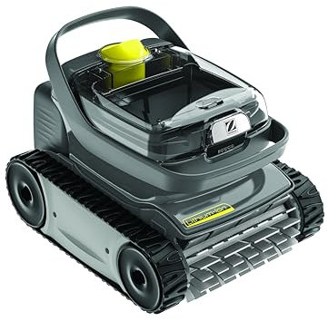 ZODIAC Pixel OP 32 Robot Piscine sans Fil, nettoie Fond et parois des piscines jusqu'à 8x4m. Batterie Lithium, Cycle 2h, Filtration Fine, brossage, et Capot Transparent