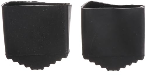 VICASKY Leiterfuß-Schutzkappe 2 Stück Gummi rutschfeste Leiterfußpolster Für Klappleiter Boden Schutz Geräuschdämpfung Einfache Montage 4.30X4.20X2.30Cm