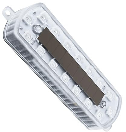 Imtrub Éclairage LED Sans Fil Pour Voiture - Feux Clignotants Solaires Sans Fil Multicolores,Éclairage d'Urgence Automobile Pour Nuit Conduite Aventure Extérieure Décoration Fêtes