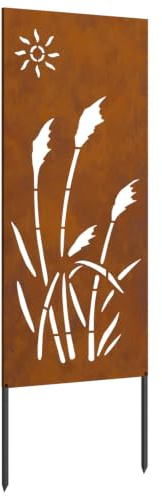 vidaXL Gartenpartition Sichtschutz Trennwand für draußen, dekorative Barriere, moderner Separator, funktionales Deko-Element