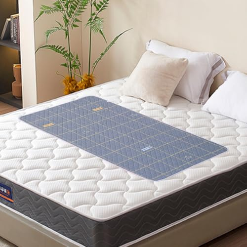 Inkontinenzunterlage 120x80 cm, Waschbarer, Wasserdichter Bed Sheets Mattress Protector Matratzenschoner aus Einschlagseiten, Wiederverwendbare Bettauflage