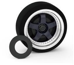 Integy RC Model Street Jam Japan Drift Racing 1/10 RC Drum Brake Set Designed for OTA-R31