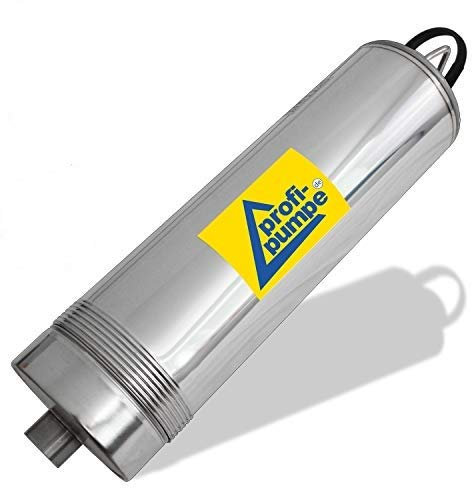 AMUR Dyktryckspump regnstjärna SUPER 1 000 regnvattenpump zisternpump med kontakt för snabb avtagning, max 3,3 bar, max. 5,8 cbm/h, 19 m kabel Regen-Star SUPER 1400