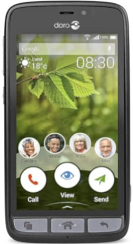 Doro 8030 4G UK SIM-Free Smartphone – Black