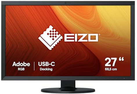 EIZO ColorEdge CS2731 - Monitor Profesional - 27 IPS, 2560x1440, 1000:1, USB Type-C, DisplayPort, HDMI, DVI-D, 10 ms (Gris-Gris), 350 CD/m2, 109 ppi