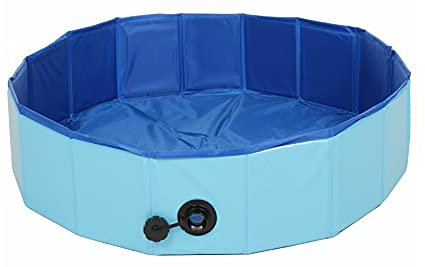 Splash hundpool blå (blå, 80 cm)