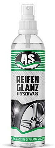 Reifenglanz – Tiefschwarzer Farbauffrischender Glanz für Reifen – pflegend in der Wirkung – Gegen vorzeitige Alterung und Versprödung – Schützt vor Versprödung durch UV-Strahlen
