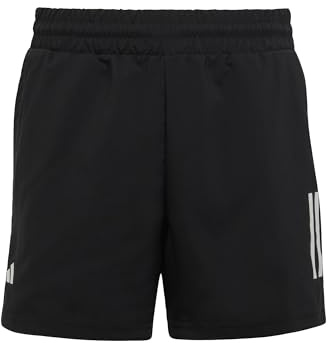 Adidas Jungen Club Tennis 3-Stripes Shorts, Black, 13-14 Years