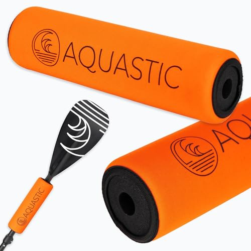 AQUASTIC SUP Paddel Schwimmer – Neopren-Boje, Auftrieb, Schutz vor Verlust, NBR-Einlage, für 25mm Paddel, Zubehör für SUP Board, gut sichtbar.
