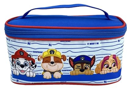 CyP-märken - Paw Patrol, necessär, toalettväska, dölja och söka, flerfärgad, officiell produkt, Flerfärgad, Estandar, tillfällig