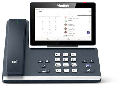 Yealink MP58-WH-TEAMS-E2 - PoE - Android 13 OS - 7 Zoll kapazitiver Touchscreen (1024 x 600) - Netzteil nicht enthalten