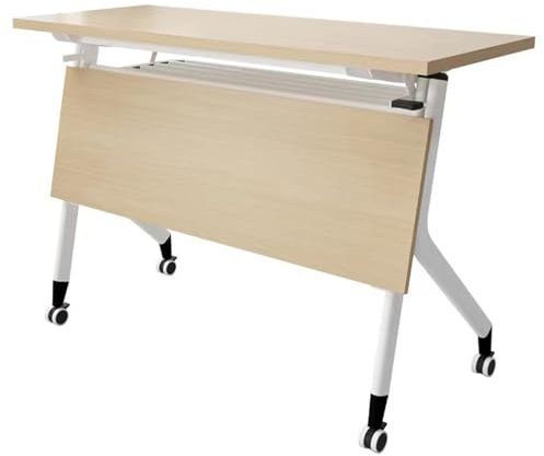 Bürotisch Konferenztisch Holz Seminartisch Rechteckig Besprechungsraum Tisch Studie Schreiben Drucker Schreibtisch für Büro, platzsparend
