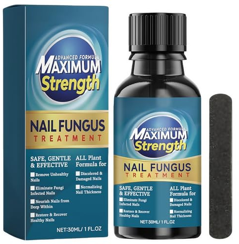 SinceReal Fungal Nail Treatment for Toenails, Extra-Strong Nail Fungus Treatment for Toenail, Toe Nails Repeir for Damaged, Broken Nails