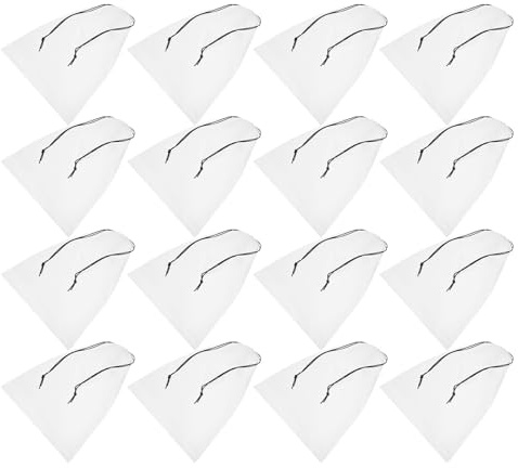 VERDANVERSE 40 St Transparenta Skopåsar för Resor med Dragsko X Återanvändbara Förvaringpåsar för och Packning Dammfria och att Bära för Flygplats och Resande Organisering