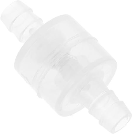 Kichvoe Aquarium Air Pump Check Valve 8mm Plastic One-way Non-return Valve for Fish Tank Airline Tubing and Ozone Resistance