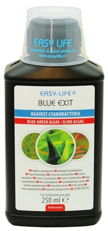 Easy-Life BLU0250 Blue Exit Tratamiento contra cianobacterias en Acuarios de Agua Dulce, 250ml