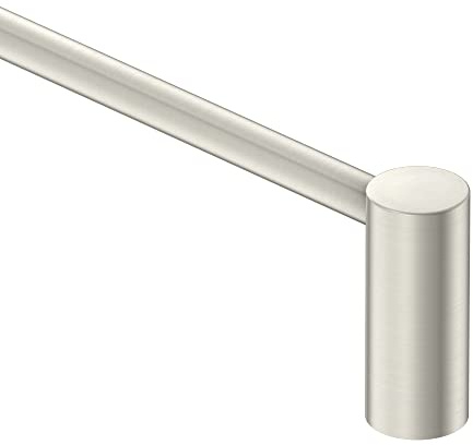 Moen YB0424BN Align 24-Inch Bathroom Towel Bar, Brushed Nickel