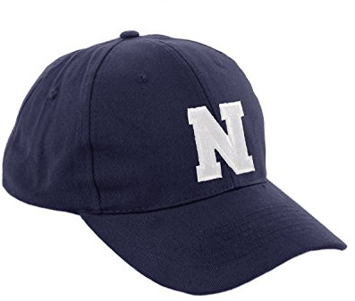 morefaz hatt baseballkeps unisex för pojkar och flickor, marinblå hatt, barnkeps alfabet A-Z TM, N, S