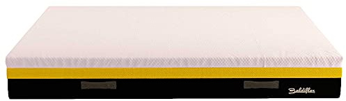 Baldiflex Materasso Matrimoniale in Lattice e Fibre di Cocco, Natura Eco 25 Misura 160x200 cm H25 cm