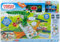 Thomas & Friends Motorized Train Set, Talking Cranky Delivery Set, Battery Powered Toy Train & Crane with Songs & Sounds, UK English Version, HRB37