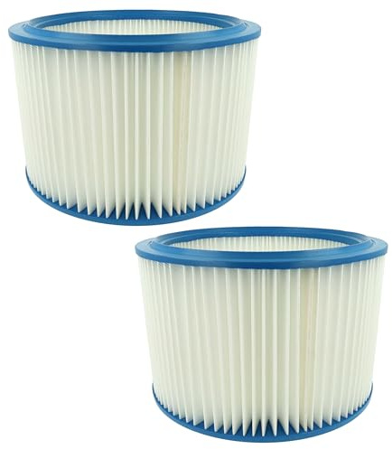 vhbw 2x Filterelement Ersatz für Nilfisk 107400562 für Nass-/Trockensauger | Feinstaubfilter