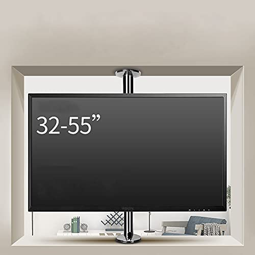 GGZONE TV-Wandhalterung, höhenverstellbarer TV-Ständer, drehbarer TV-Schrank, drehbare Basis, passend für 32–55 Zoll TV-Halterung, hält bis zu 99 Pfund Beautiful Scenery