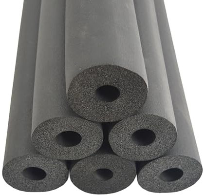 6 pcs Rohrisolierung,Flexibler Isolierschlauch,Für Erdgasrohre,Für Sommer Und Winter Wetterfeste Schalldämmung Sonnenschutz Rohrdämmung Wrap,Für Heizung Und Sanitär Zu Hause. ( Size : 34MM*40MM*2M )