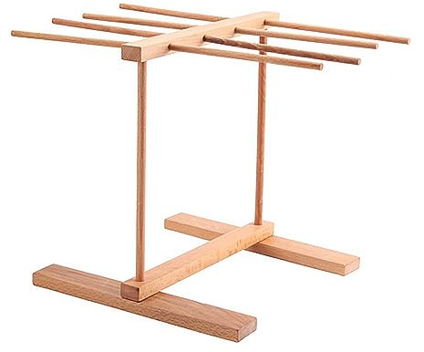 Wooden Pasta Drying Rack Folding Noodle Drying Rack Collapsibles Wood Pasta Rack Noodle Spaghetti Dryer Noodle Hanger Collapsibles Rack for Kitchen Home (30 x 28 cm)