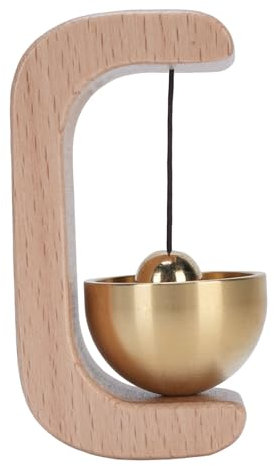 Shopkeepers Bell for Door Opening, Decorative Antique Brass Door Chime for Business When Entering, Hanging Shopkeepers Doorbell for Business Entry, Door, Garden, Restaurant, Room