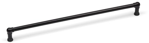 320mm Matt Black Pipe Handle