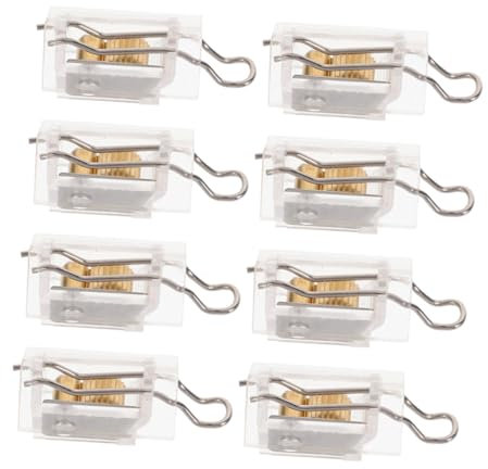 SOIMISS Accessori Per Tende Veneziane 8 Pezzi Meccanismo Di Bloccaggio Cordino Per Tende in Bambù e Veneziane Ferramenta Per Serratura Cavo Facile Installazione