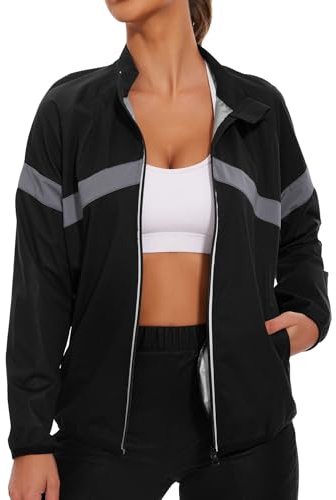 NINGMI Sauna Suit for Women Long Sleeve Zipper Sauna Shirt Hot Sweat Jackets Top Workout Body Shaper Exercise Running