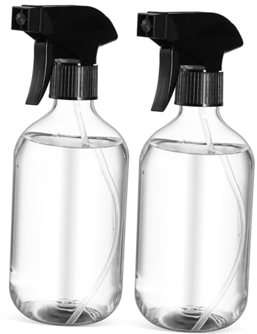 VILLFUL Spray Pulizia 2 500ml Pet da Bottiglie Pezzi e Ricaricabili Delicata Liquidi Nebulizzazione per Chioma, Piante e Uso Domestico