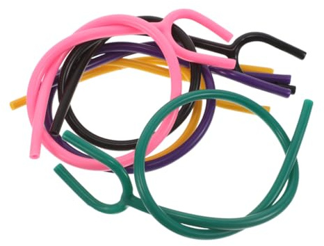 Homoyoyo Tubo Flessibile di Ricambio per Stetoscopio Y in Gomma 5 Pezzi Colorati per Studenti di Medicina e Uso Clinico Accessori per Parti di Riparazione e Auscultazione Medica