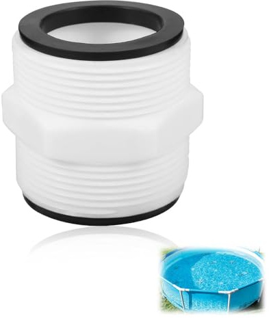 Juego de conexión de piscina de 38 mm para conector de manguera de piscina Intex Coleman de 38 mm Juego de conexión de piscina de 2 vías adaptador de manguera de piscina para usted el de 1,5