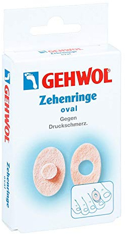 Gehwol Zehenringe oval, 9er, Druckschutz