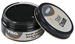 TRG The One Shoe Cream, Creme für Leder und Kunstleder, Grün (133 Dark Green), 50 ml
